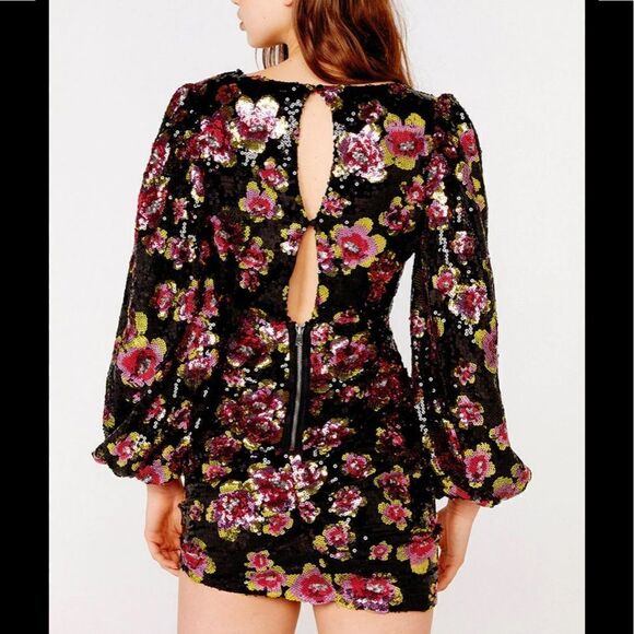 Morrison Mini Dress, Dahlia - Picture 3 of 5